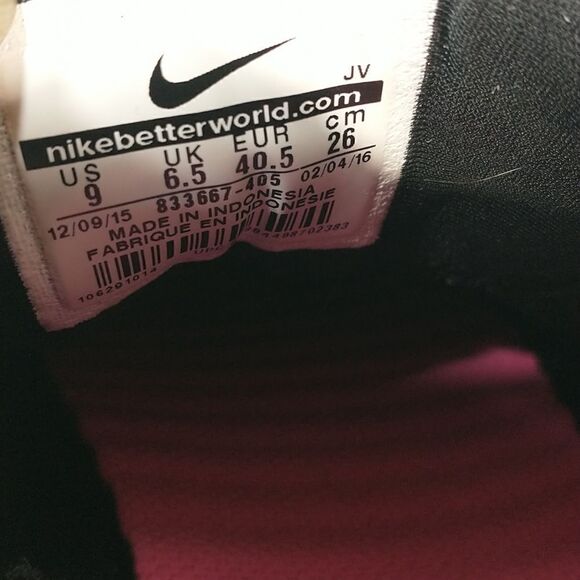 WOMEN'S NIKE KAISHI 2.0 PRINT 833667-405 SZ 9 - Picture 6 of 7